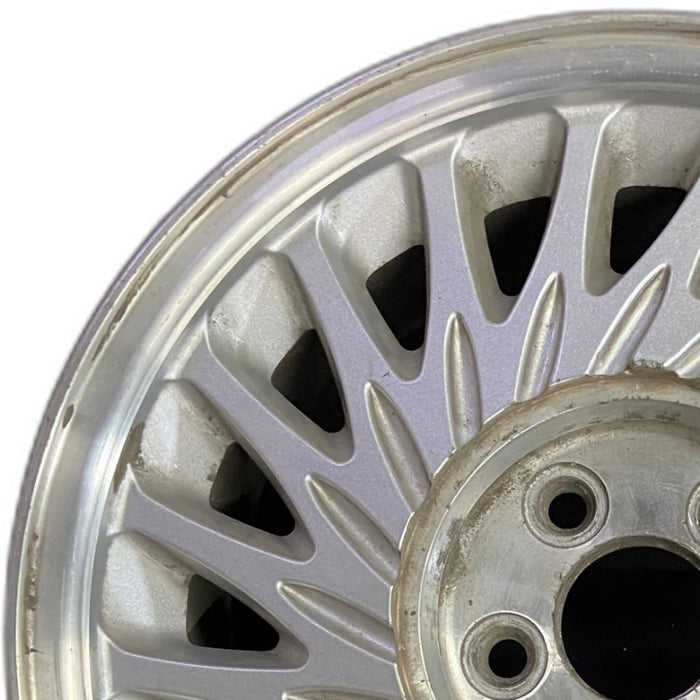 16" LINCOLN MARK SERIES 93-94 16x7 aluminum directial spokes chrome L. Original OEM Wheel Rim