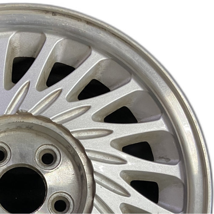 16" LINCOLN MARK SERIES 93-94 16x7 aluminum directial spokes chrome L. Original OEM Wheel Rim