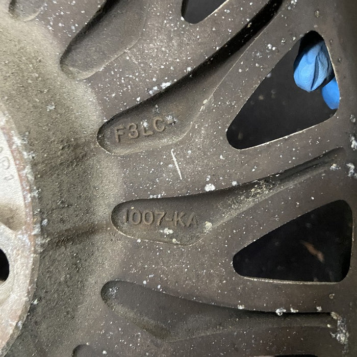 16" LINCOLN MARK SERIES 93-94 16x7 aluminum directial spokes chrome L. Original OEM Wheel Rim