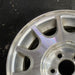 15" TAURUS 98-99 15x6 aluminum 12-windows dark argent Original OEM Wheel Rim - Side Profile