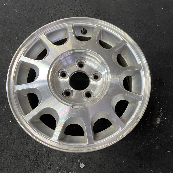 15" TAURUS 98-99 15x6 aluminum 12-windows dark argent Original OEM Wheel Rim - View 8