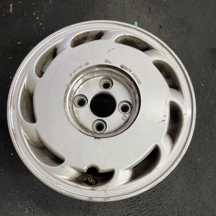 14" PULSAR 87-90 14x6 , L. Original OEM Wheel Rim - Side Profile