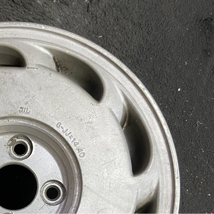 14" PULSAR 87-90 14x6 alloy L. Original OEM Wheel Rim - Close-Up Detail