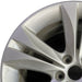 18" GENESIS 09-12 Cpe 18x8 10 spoke rear Original OEM Wheel Rim - Angle View