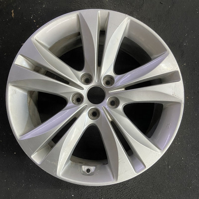 18" GENESIS 09-12 Cpe 18x8 10 spoke rear Original OEM Wheel Rim - Additional View