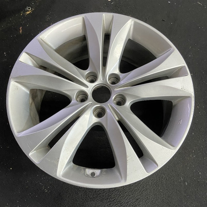 18" GENESIS 09-12 Cpe 18x8 10 spoke rear Original OEM Wheel Rim - View 7