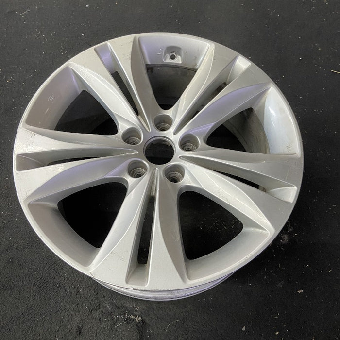 18" GENESIS 09-12 Cpe 18x8 10 spoke rear Original OEM Wheel Rim - View 8