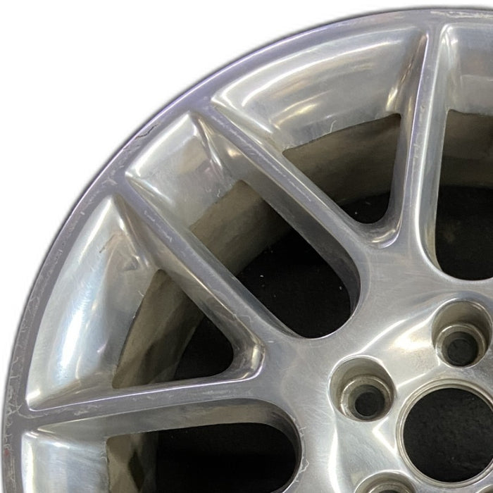 18" MUSTANG 12 18x8 aluminum TPMS 14 spoke 7 split spokes polished Original OEM Wheel Rim