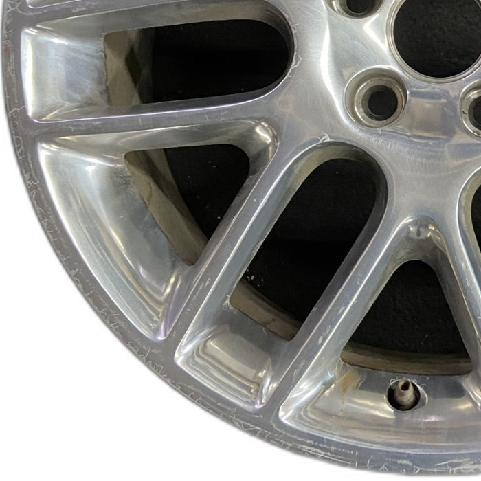 18" MUSTANG 12 18x8 aluminum TPMS 14 spoke 7 split spokes polished Original OEM Wheel Rim