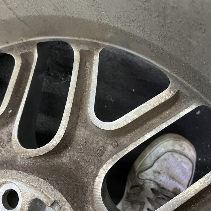 18" MUSTANG 12 18x8 aluminum TPMS 14 spoke 7 split spokes polished Original OEM Wheel Rim