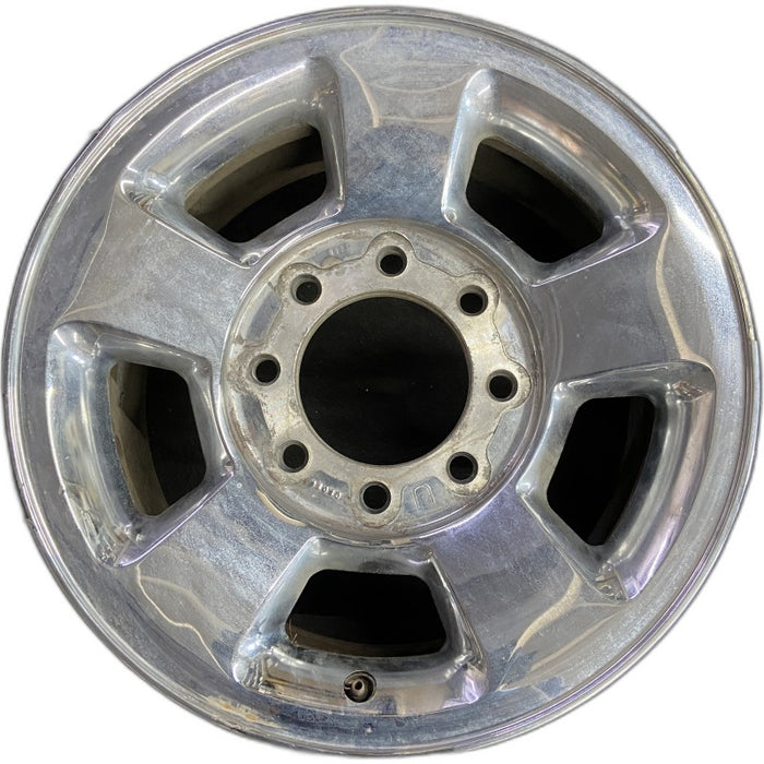 17" DODGE 1500 PICKUP 06 8 lug 17x8 aluminum chrome clad Original OEM Wheel Rim