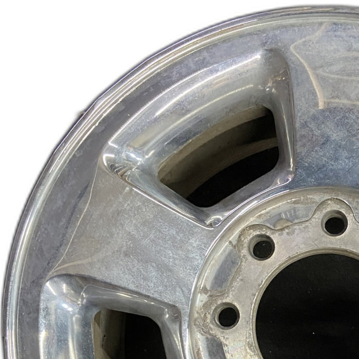 17" DODGE 1500 PICKUP 06 8 lug 17x8 aluminum chrome clad Original OEM Wheel Rim
