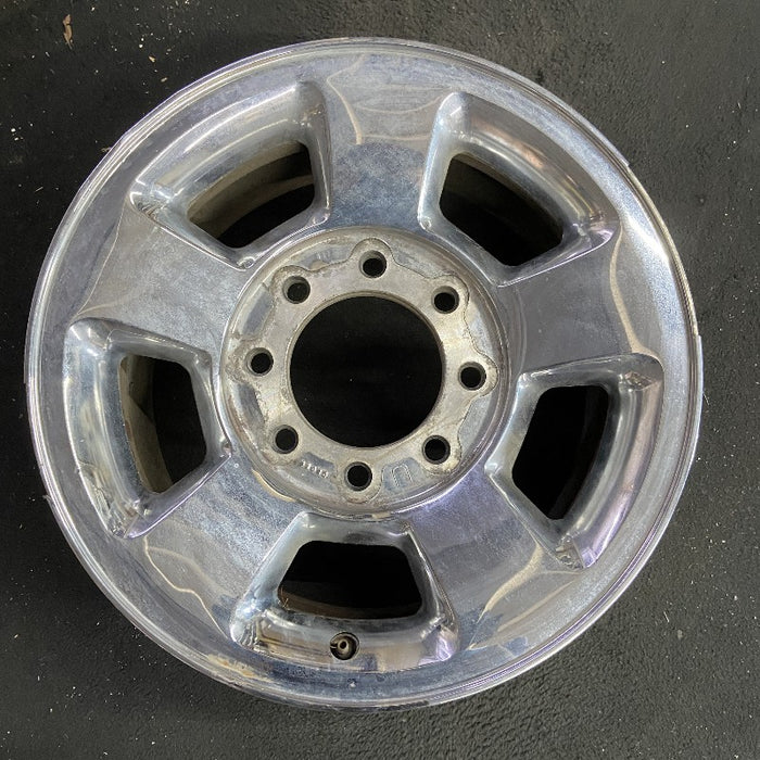 17" DODGE 1500 PICKUP 06 8 lug 17x8 aluminum chrome clad Original OEM Wheel Rim