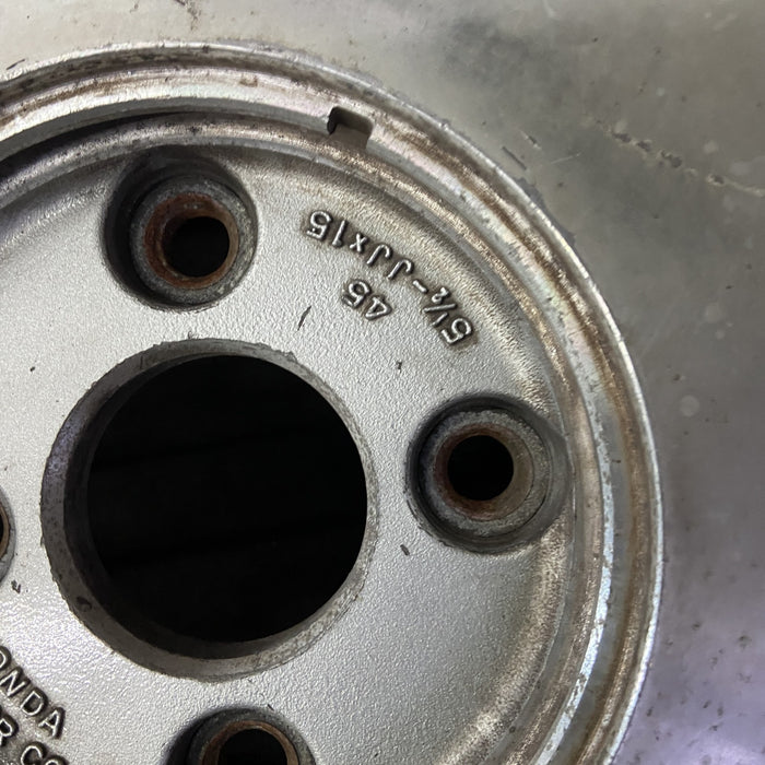 15" LEGEND 89-90 15x5.5, alloy, 4 Dr Original OEM Wheel Rim