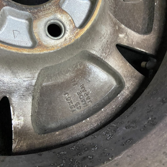 15" CIVIC 06-07 15x6 alloy 5 spoke w/o vented spoke; MX Hybrid Original OEM Wheel Rim