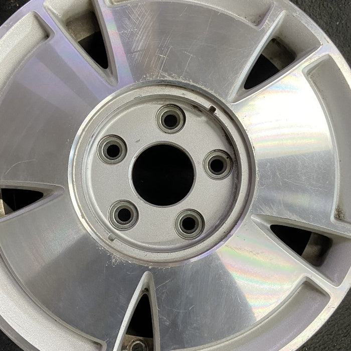 15" CIVIC 06-07 15x6 alloy 5 spoke w/o vented spoke; MX Hybrid Original OEM Wheel Rim