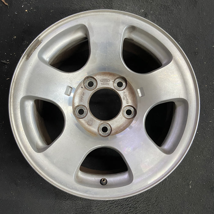 16" FORD F150 PICKUP 00 14mm lug , 16x7, aluminum, 5 straight spokes Original OEM Wheel Rim