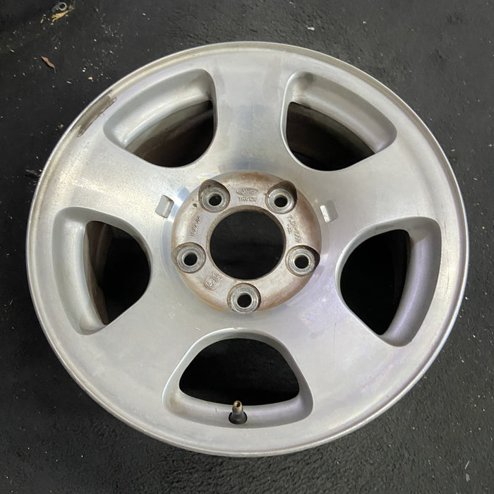 16" FORD F150 PICKUP 00 14mm lug , 16x7, aluminum, 5 straight spokes Original OEM Wheel Rim