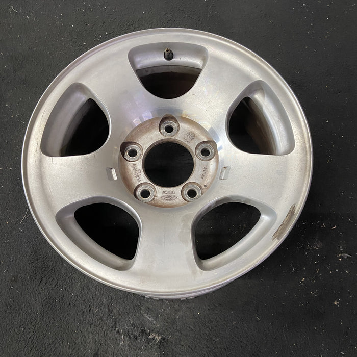 16" FORD F150 PICKUP 00 14mm lug , 16x7, aluminum, 5 straight spokes Original OEM Wheel Rim