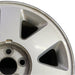 16" LINCOLN LS 02 16x7 7 spoke brushed satin finish Original OEM Wheel Rim - Side Profile