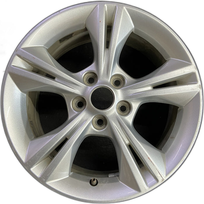 16" FOCUS 12 16x7 , 5 double spoke Original OEM Wheel Rim - Front View
