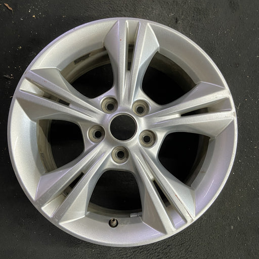 16" FOCUS 12 16x7 , 5 double spoke Original OEM Wheel Rim - Angle View