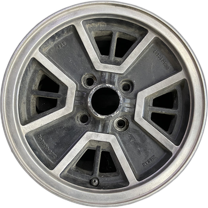 14" 280ZX 79-80 14x6 , gold Original OEM Wheel Rim - Front View