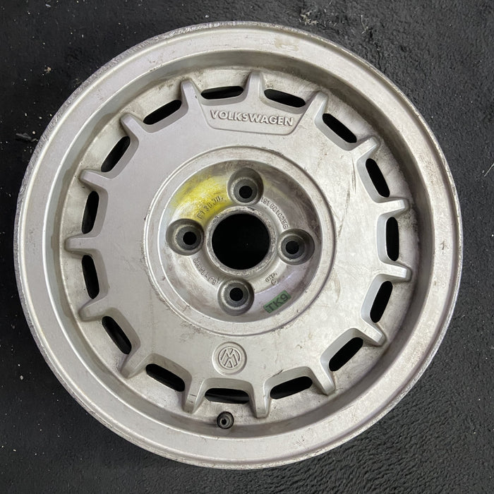 14" GOLF 85-88 14x6, alloy, 15 spoke Original OEM Wheel Rim