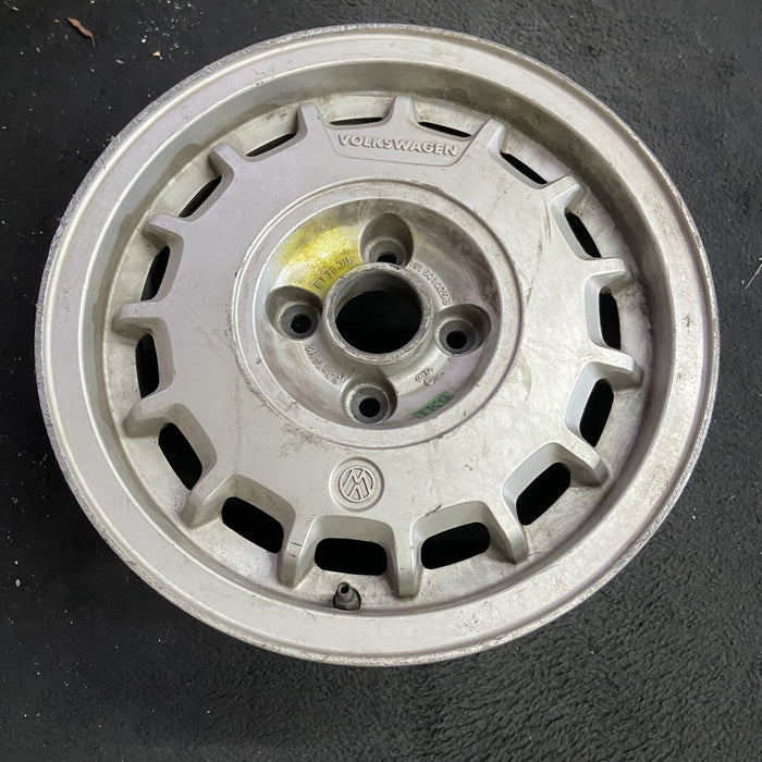 14" GOLF 85-88 14x6, alloy, 15 spoke Original OEM Wheel Rim