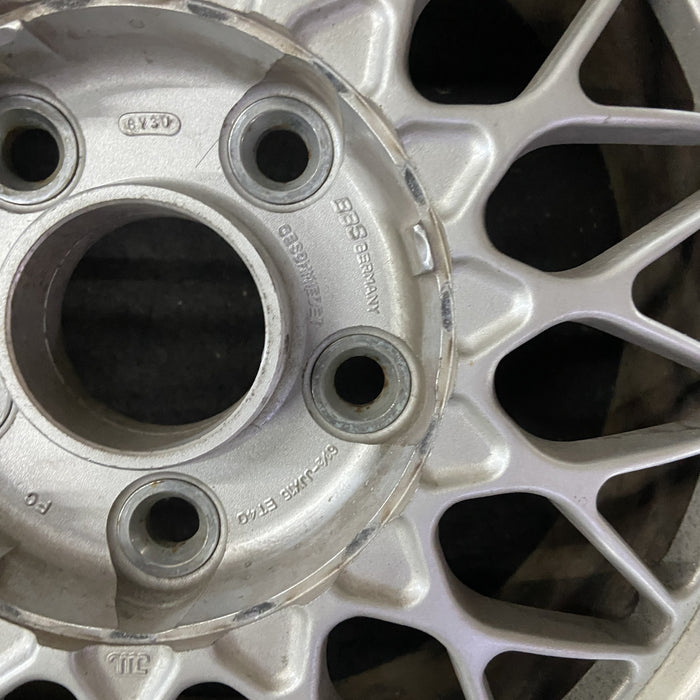 15" MAZDA RX7 88 15x6.5 Original OEM Wheel Rim - Back View