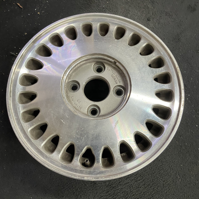 15" LEGEND 89-90 15x5.5, alloy, 4 Dr Original OEM Wheel Rim - Side Profile