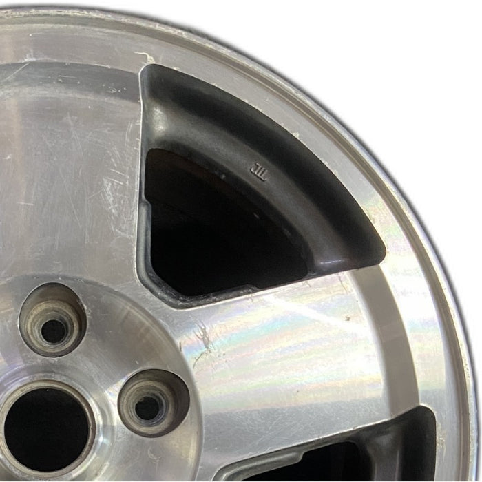 17" COMMANDER 08 17x7.5 aluminum 5 spoke spokes step up to outer rim machined face Original OEM Wheel Rim