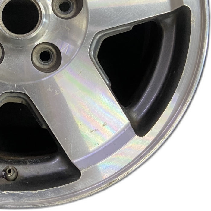 17" COMMANDER 08 17x7.5 aluminum 5 spoke spokes step up to outer rim machined face Original OEM Wheel Rim