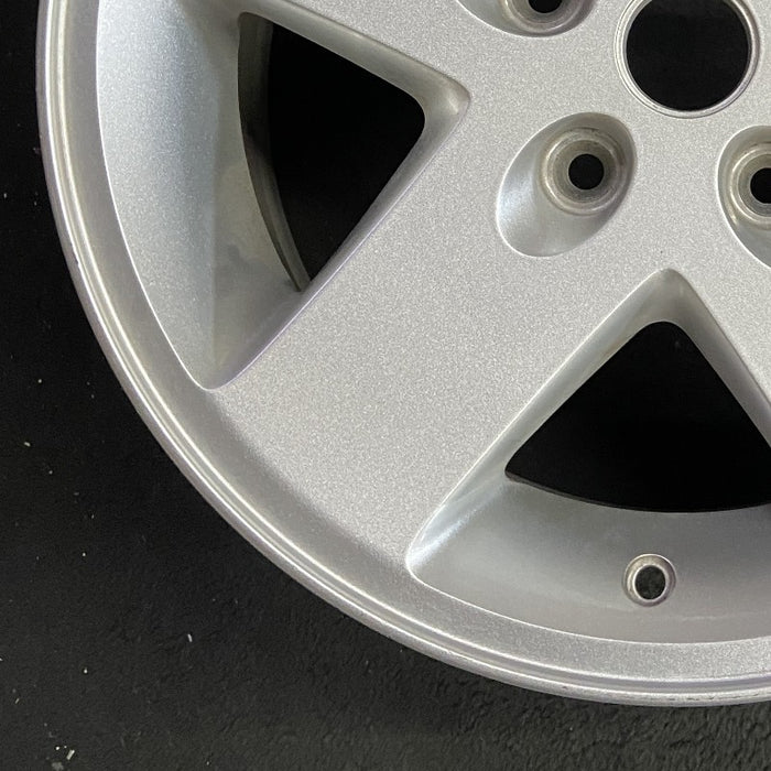 17" WRANGLER 07-08 17x7.5 silver Original OEM Wheel Rim - Additional View
