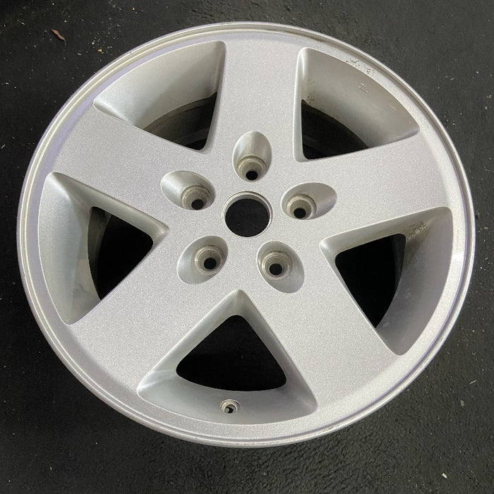 17" WRANGLER 07-08 17x7.5 silver Original OEM Wheel Rim - View 7