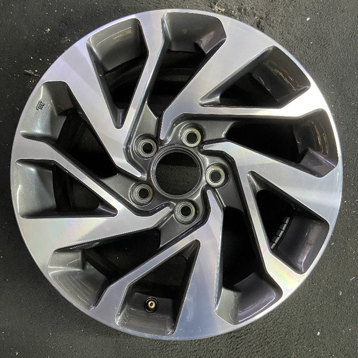 16" CIVIC 16 16x7 alloy gray inlay Sdn Original OEM Wheel Rim