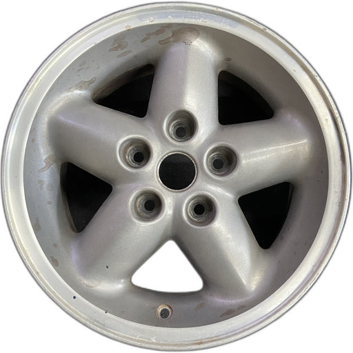 15" CHEROKEE 96 15x7, aluminum, 5 spoke Original OEM Wheel Rim - Front View