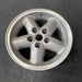 15" CHEROKEE 96 15x7, aluminum, 5 spoke Original OEM Wheel Rim - Close-Up Detail