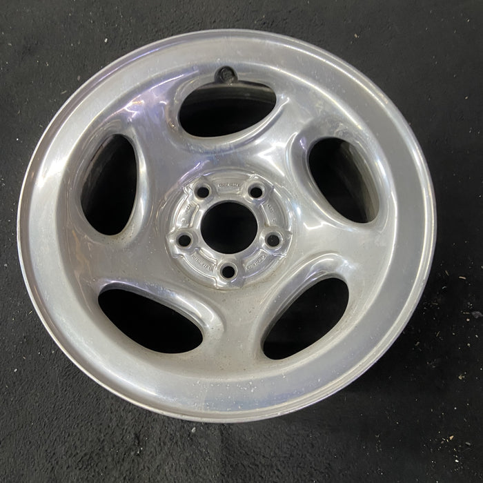 16" FORD F150 PICKUP 00 12mm lugs , 16x7, aluminum, 5 ovals spokes Original OEM - Close-Up Detail