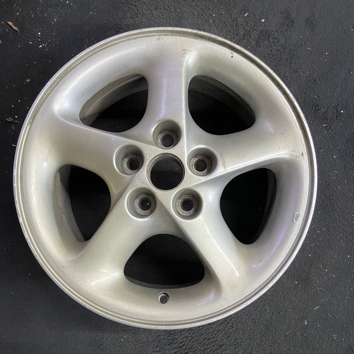 16" PROBE 93-94 16x7, straight spokes, R. Original OEM Wheel Rim - Angle View