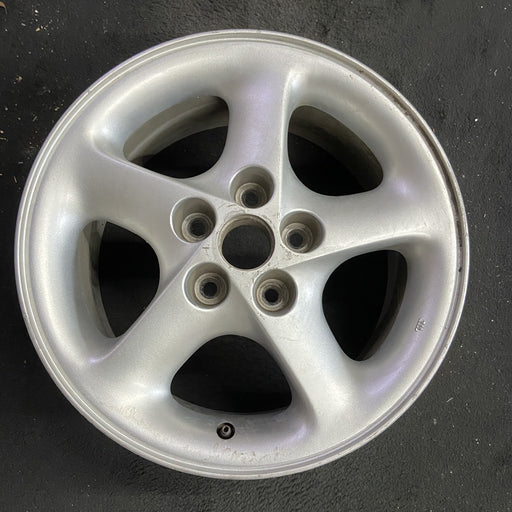 16" PROBE 93-94 16x7, straight spokes, R. Original OEM Wheel Rim - Angle View