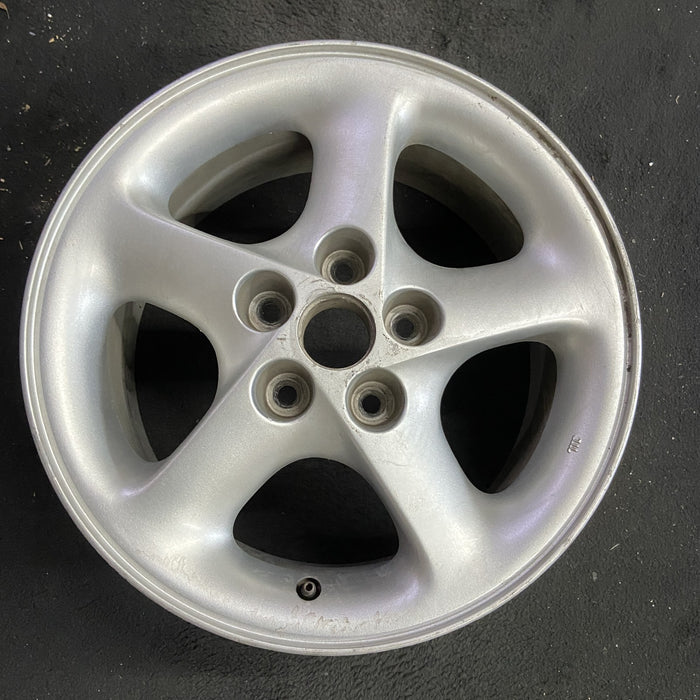 16" PROBE 93-94 16x7, straight spokes, R. Original OEM Wheel Rim - Angle View