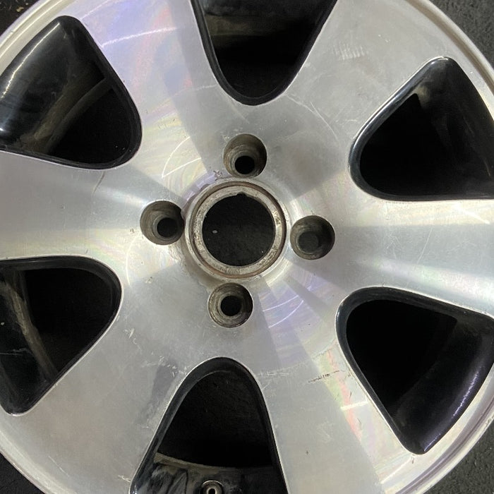 16" FOCUS 01-02 16x6 alloy 6 spoke black in pockets Original OEM Wheel Rim