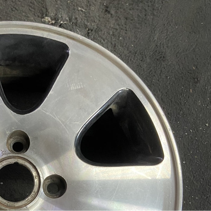 16" FOCUS 01-02 16x6 alloy 6 spoke black in pockets Original OEM Wheel Rim