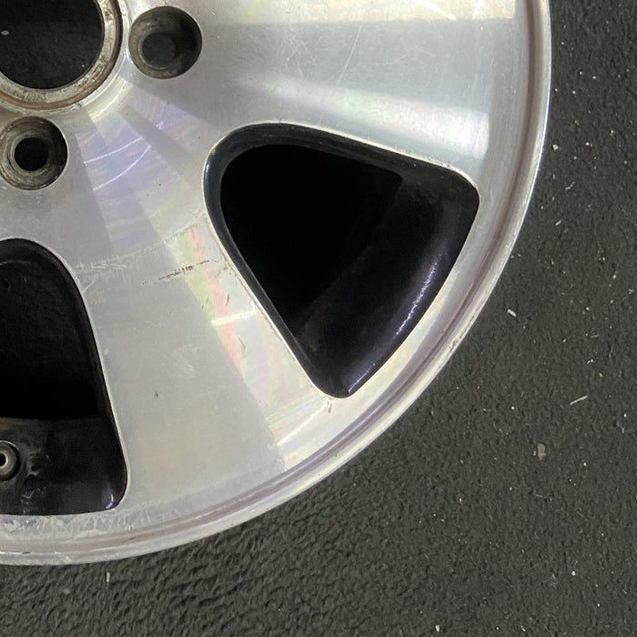 16" FOCUS 01-02 16x6 alloy 6 spoke black in pockets Original OEM Wheel Rim