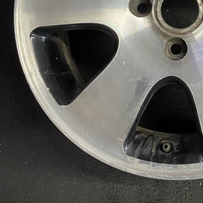 16" FOCUS 01-02 16x6 alloy 6 spoke black in pockets Original OEM Wheel Rim