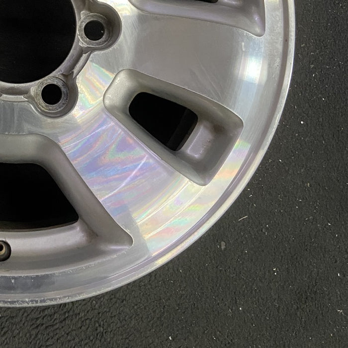 16" 4 RUNNER 96-98 16x7 alloy w/Chou Seiki manufacturer shank lug nuts requires washer Original OEM Wheel Rim