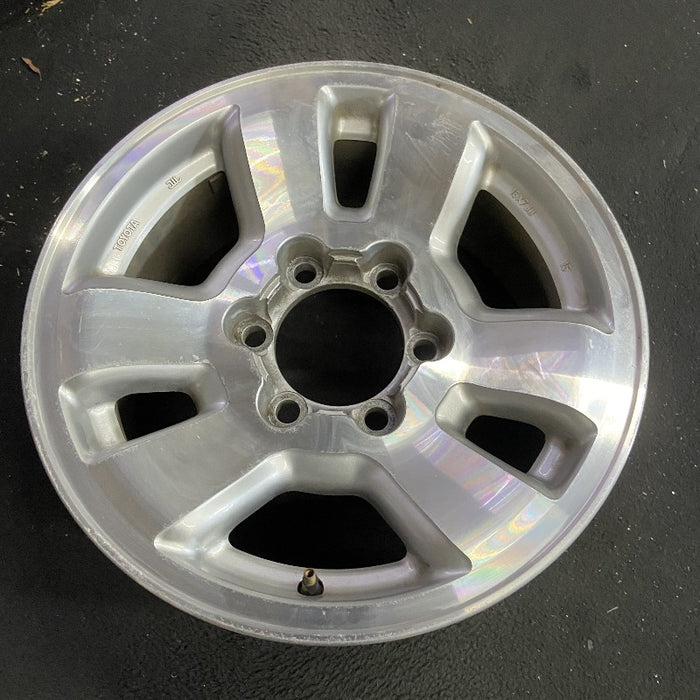 16" 4 RUNNER 96-98 16x7 alloy w/Chou Seiki manufacturer shank lug nuts requires washer Original OEM Wheel Rim