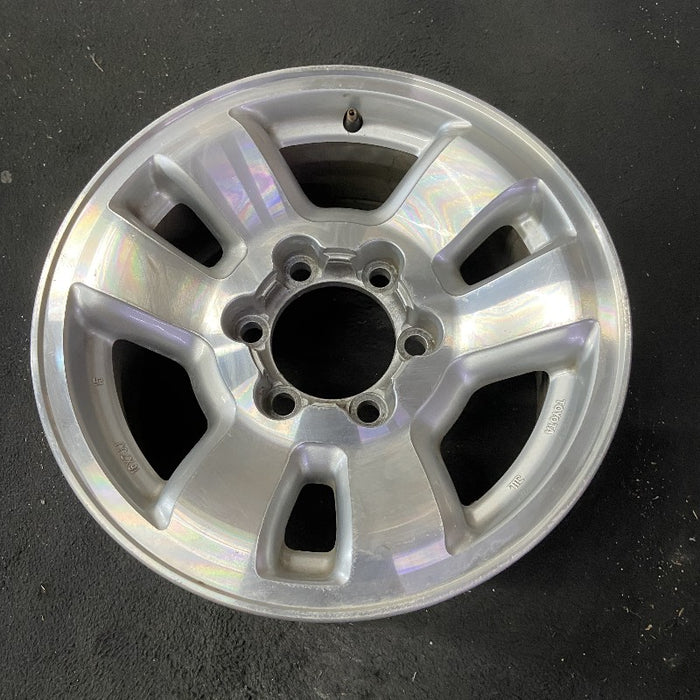 16" 4 RUNNER 96-98 16x7 alloy w/Chou Seiki manufacturer shank lug nuts requires washer Original OEM Wheel Rim