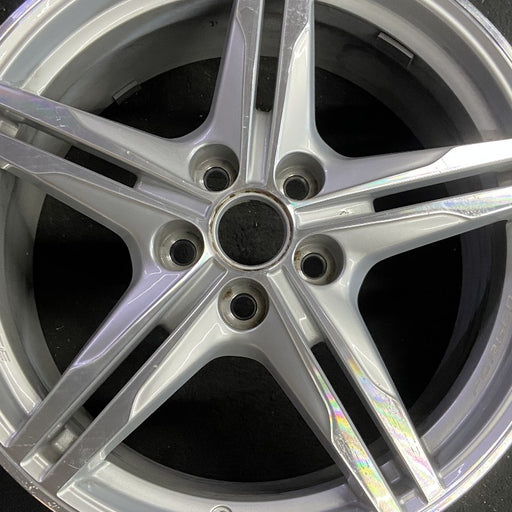 19" CORVETTE 23-24 frt 19x8.5 10 single spoke sterling silver opt Q9Y Original - Angle View